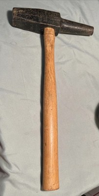 Vintage Heller Bros. Co. Handled Forged Round Tapered Punch Marked 7/8      T283