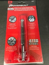 NEW Powerbuilt 14mm Spark Plug Thread Repair Tool 4118 Steel 640811