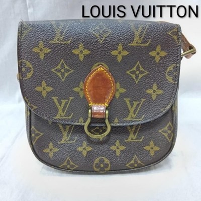 Louis Vuitton Mini Sacrou Shoulder Bag Monogram Beige Brown Auth