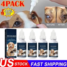 Pet Eye Drops For Dog & Cats Lanosterol Solution Improve Eye New-Health US 2025