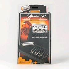 HOHNER Special 20 Harmonica Set with Carrying Case - Pack of 5