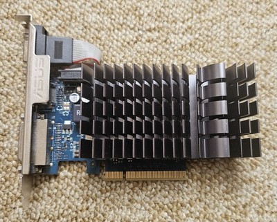 ASUS NVIDIA GeForce GT 730 2GB VRAM Grafikkarte PC Silent PCI-E Single-Slot GPU