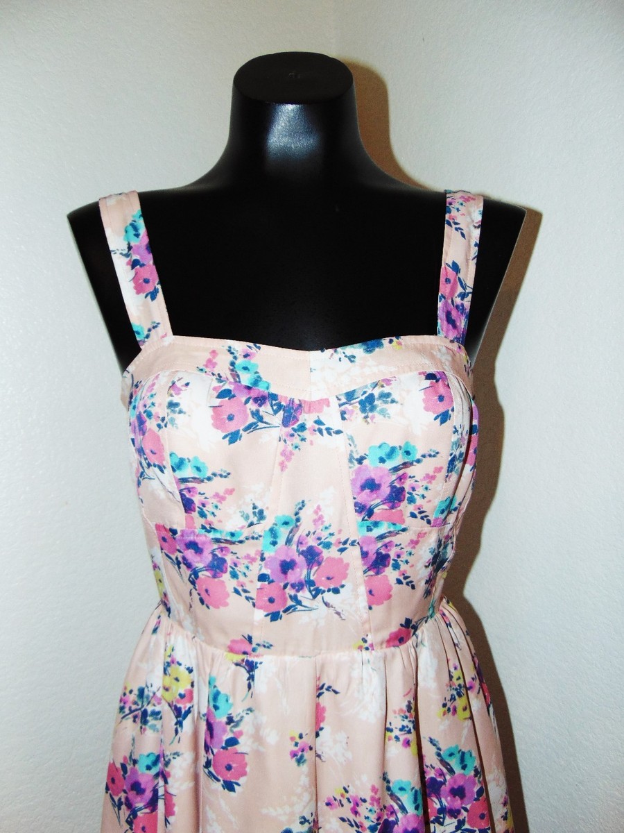 lauren conrad pink floral dress My August Collection