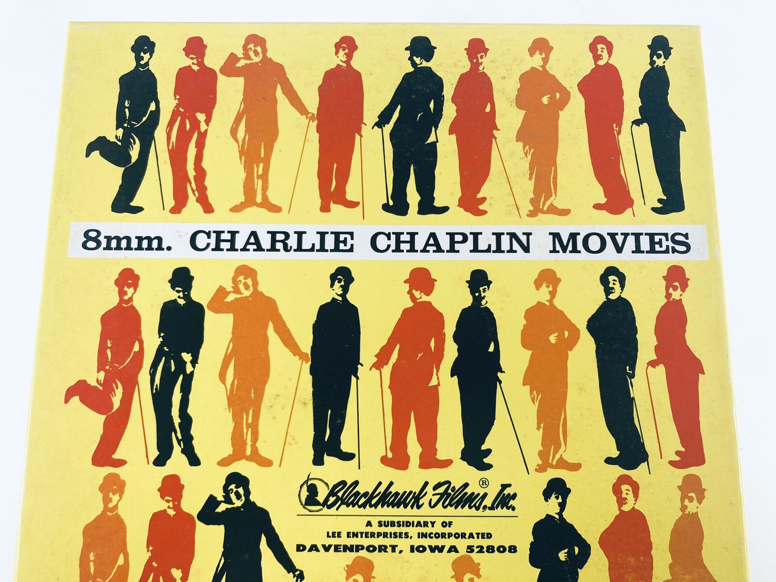 Vtg Lot 5 Charlie Chaplin 8mm Reel Silent Movies Blackhawk Films B&W Easy Street