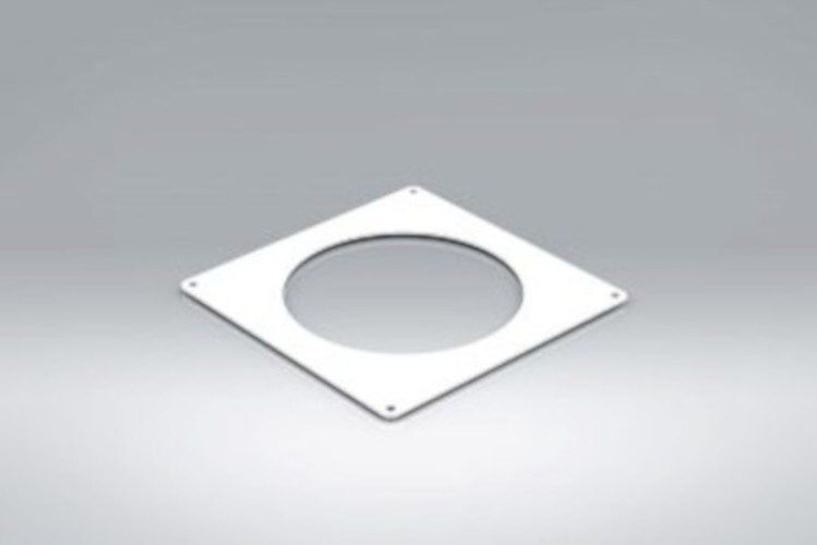 6"" 150mm Round  Ducting Wall Plate