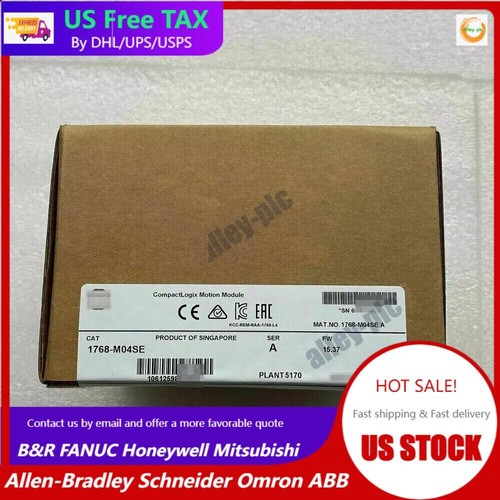 New 1768-M04SE CompactLogix 4 Axis Module Allen Bradley 1768M04SE AB US Free Tax