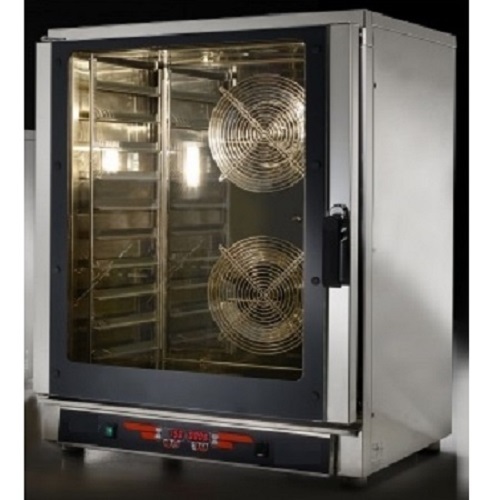 Forno a convezione e vapore a 10 teglie GN1/1 o 60x40 +10 teglie baguette |  eBay