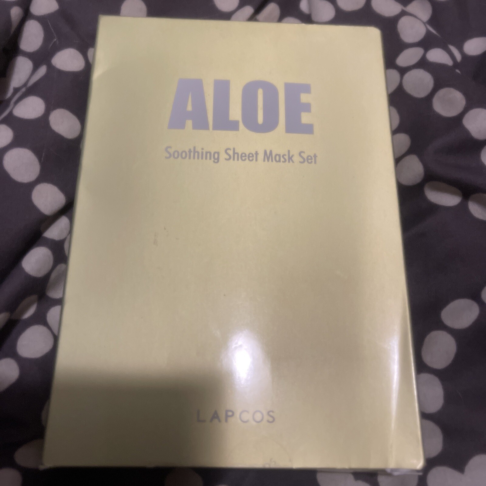 Aloe Sheet Mask Daily Face Mask: Cucumber, Aloe Gel To Calm Moisturize NIB-image