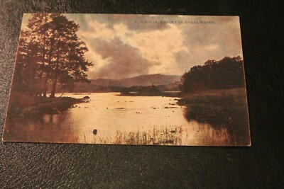 Sonnenuntergang auf Rydal Wasser 