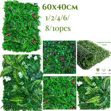 Plant Artificial Mat Greenery Wall Hedge Fence Foliage Panel Home wedding pannel