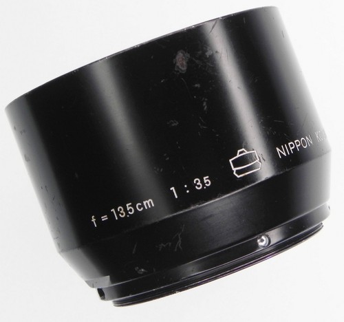 Nikon Rangefinder RF Black 13.5cm f3.5 Hood #9 - 第 1/1 張圖片
