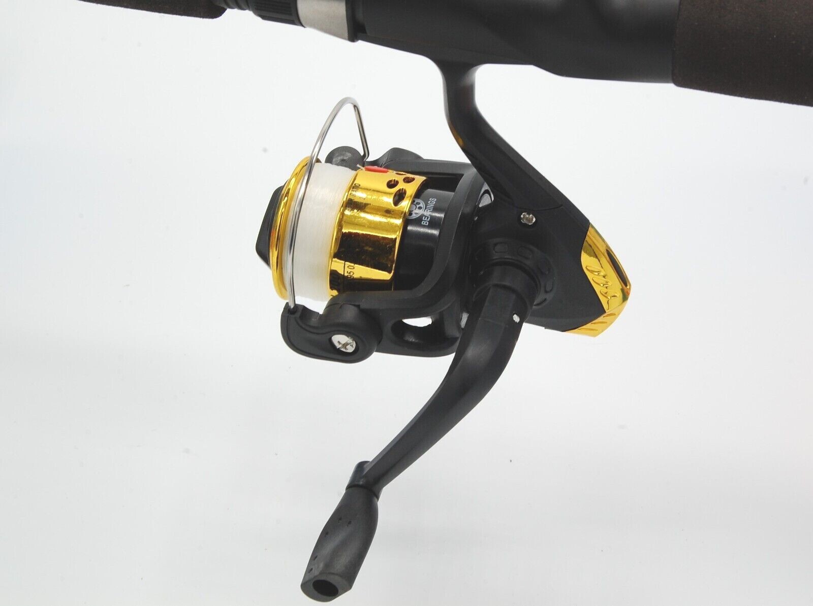 5.2:1 Spinning Fishing Reel Lightweight Panfish Crappie Trout Freshwater NEW