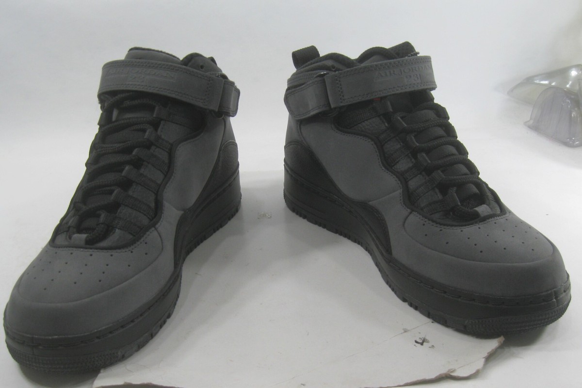 RARE🔥 NEW AIR JORDAN FORCE 10 'SHADOW' 414588 001 black