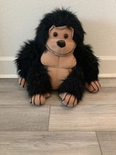 Large Toy Factory Gorilla Plush Stuffed Animal 17  x16  Monkey Ape