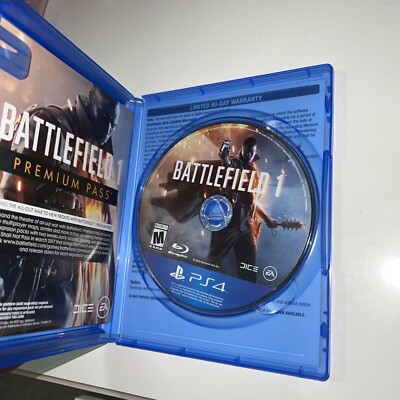 Battlefield 1 (PlayStation 4, PS4 2016) Tested 14633733891| eBay