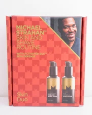 Skin & Shave Routine, Face & Beard Wash & Moisturizer, 3.4 oz each - FREE SHIPP