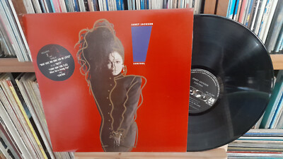 JANET JACKSON -Control KOREA 1986 Vinyl LP W/Insert