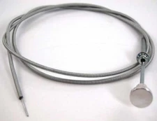6' CHOKE CABLE W/ BILLET KNOB GMC CHEVY FORD MOPAR HOT ROD