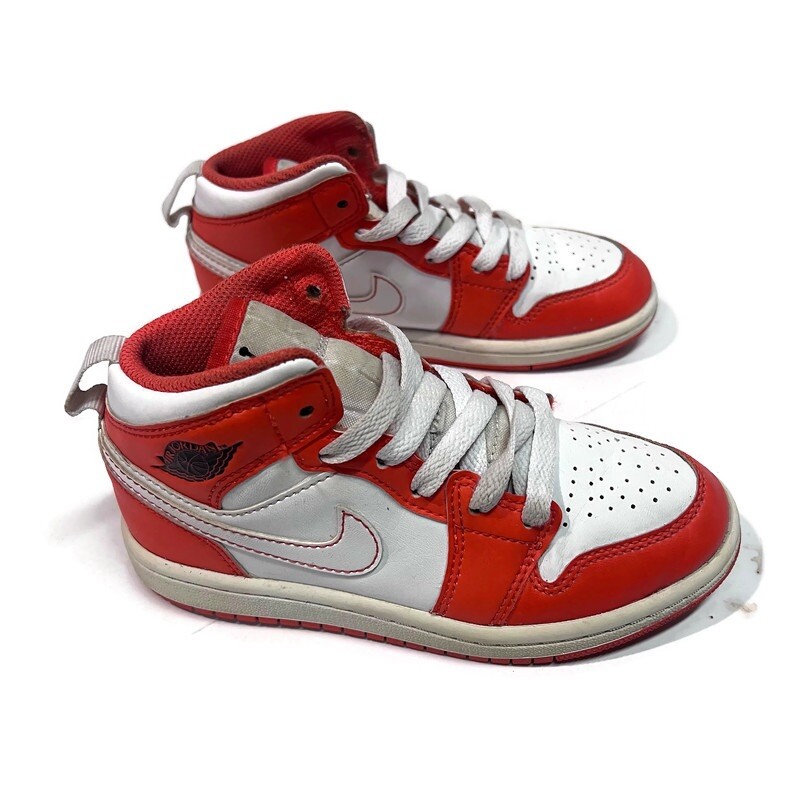 Shoes 12c Jordans NIKE Air Jordan Mid Shoes Kids 12C Electro Orange Sneakers Athletic  DM4229-800
