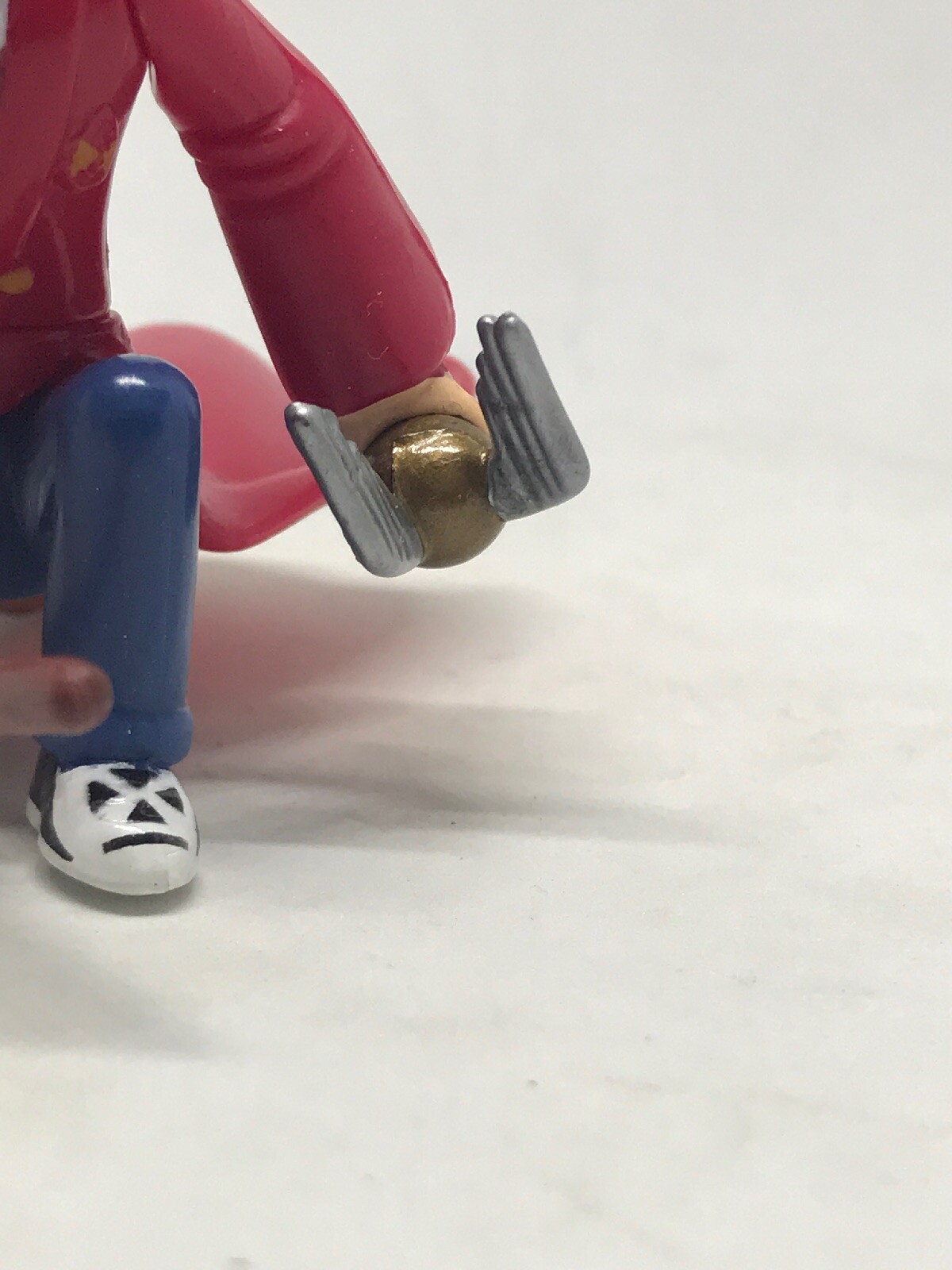 Harry Potter Flying on Broom with Golden Snitch 2001 Warner Brothers. Plastic