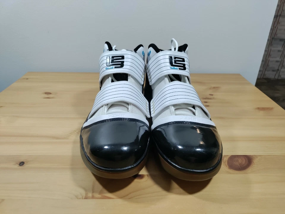 Talla 15 - Nike Zoom Soldier III 'Azul Báltico' 3 Hombre Lebron James 354815-013 Foto 3 de 4