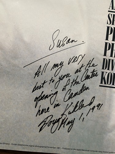 Marilyn Monroe Signed by Photographer Douglas Kirkland First Edition poster 1991 - Picture 2 of 8