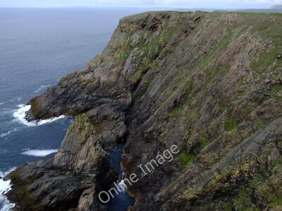 Photo 12x8 Whale Geo and Fora Ness Noss/HU3516 The tremendous granite sla c2010