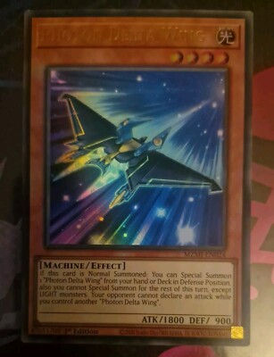 1x MZMI-DE024 Photon Delta Wing :: ULTRA Rare 1. Auflage Yu-Gi-Oh TCG Karte M/NM