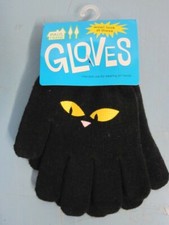 Paul Frank Black Kids SM/MED Gloves Flawless 15 year New Old Stock