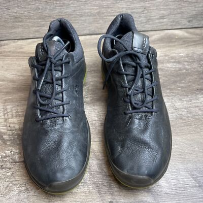 ECCO Biom G3 Gore-Tex Men's Euro 44 Golf Shoes Black Leather