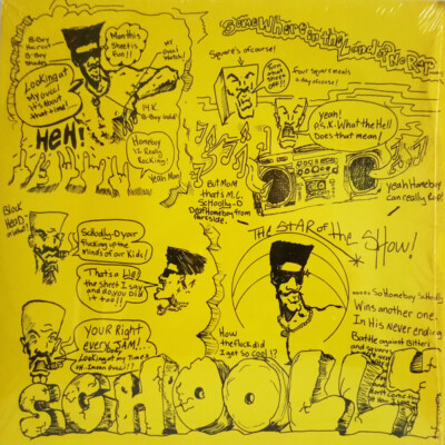 米LP Schoolly-d Schoolly-d SD114 SCHOOLLY-D /00260 Schoolly-D - s/t (1985) Schoolly-D Records – SD-114 vinyl LP