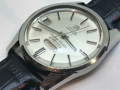 CITIZEN Chronomaster Day Date 33 Jewels Automatic Winding Vintage