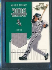 2003 Playoff Absolute Memorabilia GU Jersey Relic: MAGGLIO ORDONEZ Gold /25