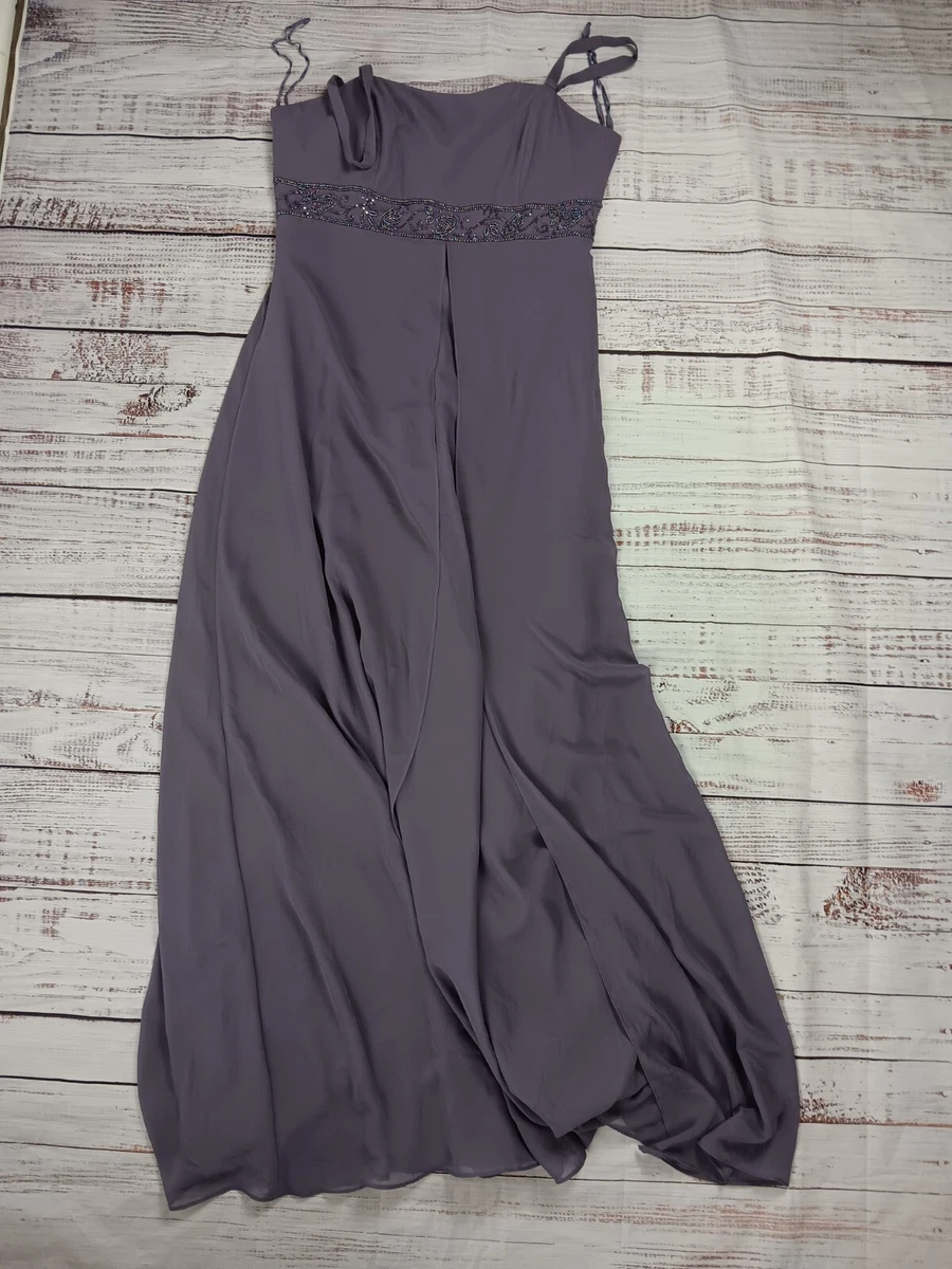 chadwicks maxi dresses Linen Pintuck Long Dress, Sleeveless, Pintuck Pleating, Side Zip
