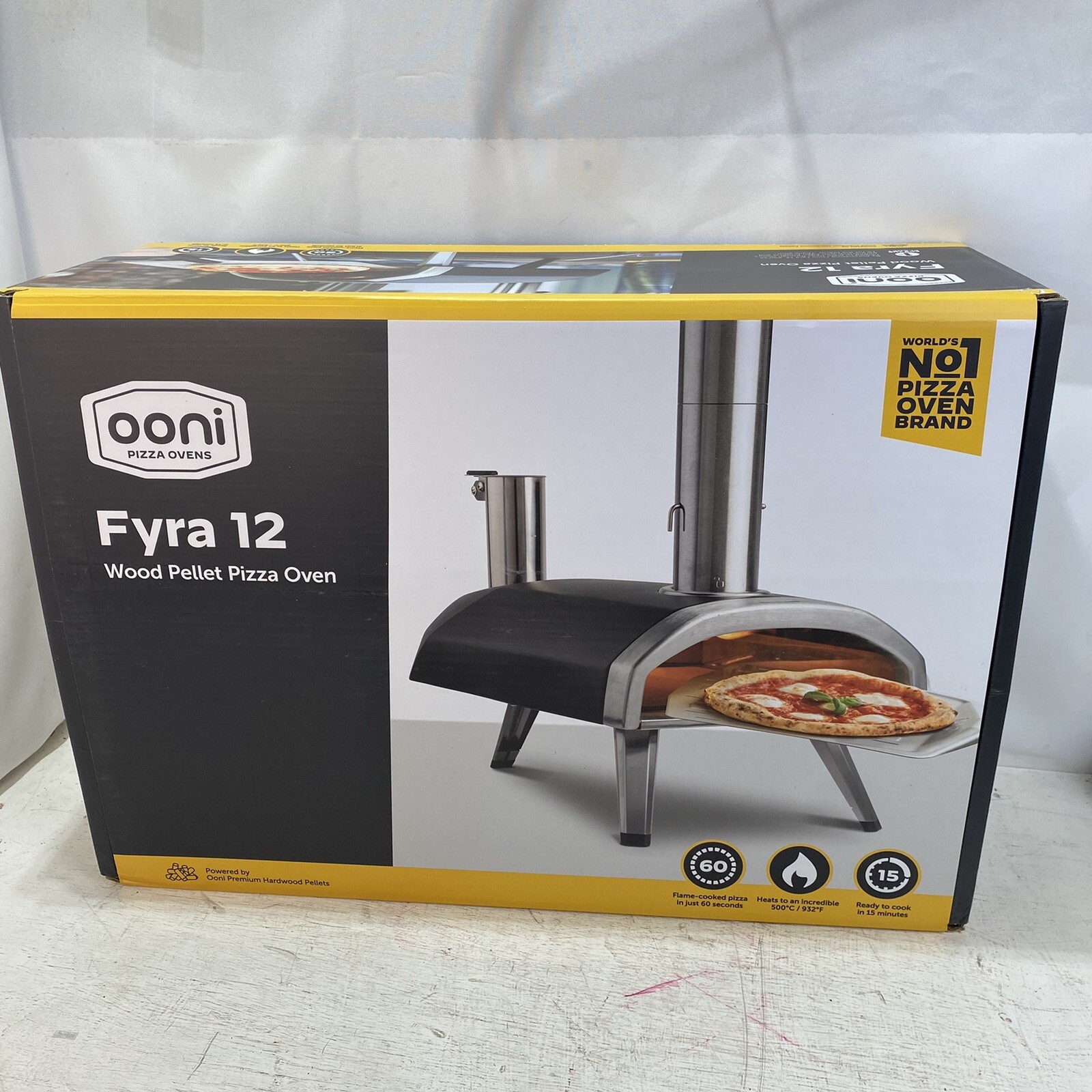 NEW Ooni UUPOAD00 Fyra 12 Wood Pellet Grelly USA