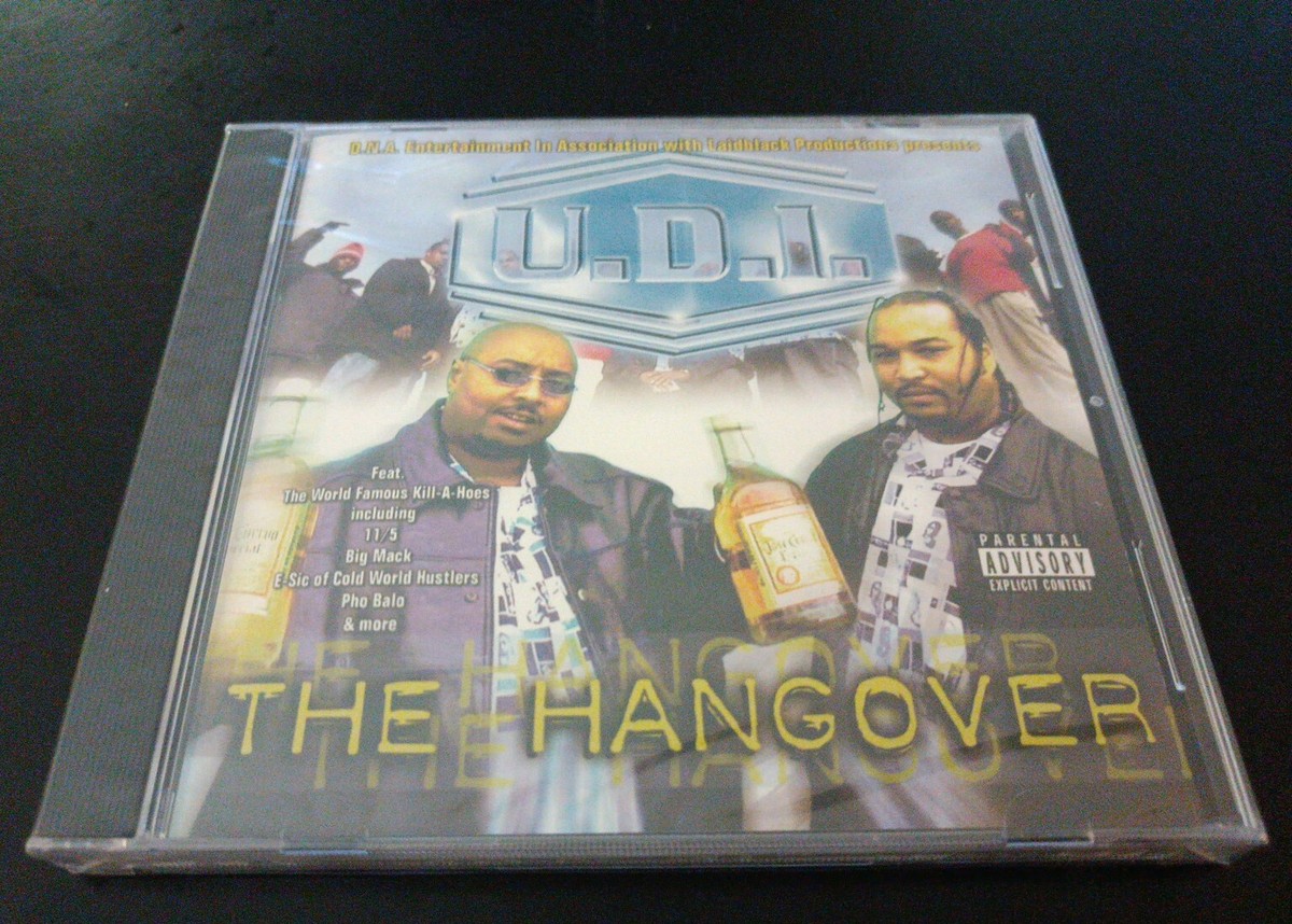 U.D.I. - THE HANGOVER Rare Frisco Rap Cd,G Funk, 11/5, BIG MACK