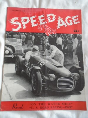 Speed Age Sep 1949 