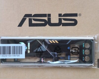 I/O Shield Backplate FOR ASUS TUF B450M-PLUS/PRO GAMING Motherboard Backplane