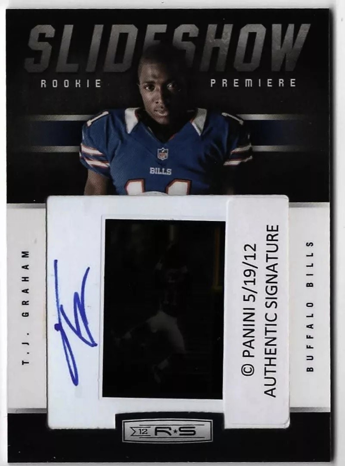 2012 Rookies & Stars TJ Graham Rookie Autograph Card /50 | eBay