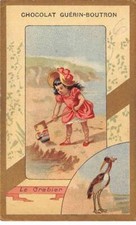 Chromos.AM14260.6X9 Cm Etwa.Gu&eacute;rin-Boutron.Der Crabier