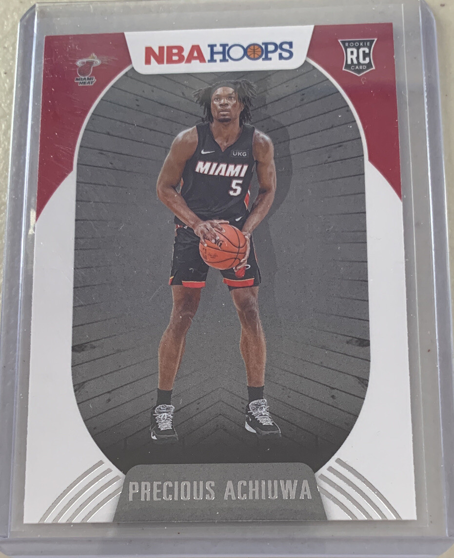 2020-2021 NBA Hoops Precious Achiuwa Base RC Miami Heat