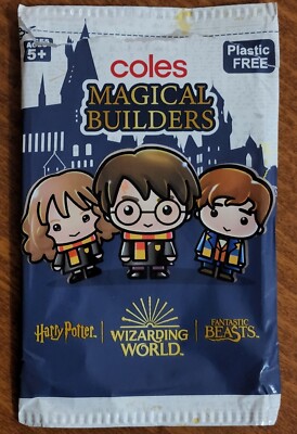 Coles Collectable Harry Potter Magical builders [FREE POSTAGE]