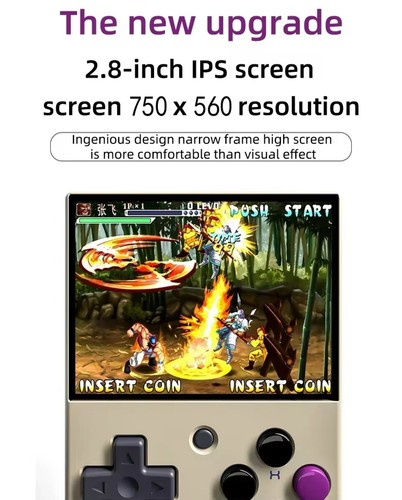 Miyoo Mini Plus v2 IPS Retro handheld console. Incl. Cables, Protective Cover - Picture 9 of 12