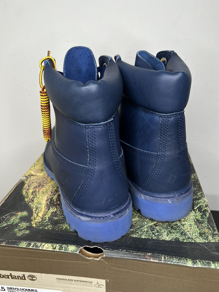 Timberland Beeline x BBC Pharrell Blue Leather Boots Supreme Timberland Beeline x BBC Pharrell Blue Leather Boots Supreme
