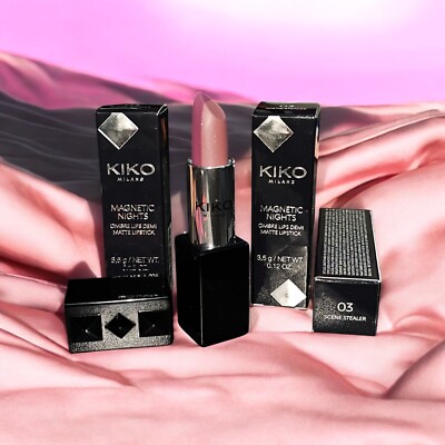 Kiko Milano MAGNETIC NIGHTS 2 Farben Lippenstift Ombre Matt 03 Scene Stealer