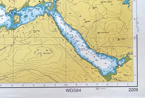 Admiralty 2209 INNER SOUND SCOTLAND WEST COAST Genius Marine Nautical Map Chart - Picture 3 of 12