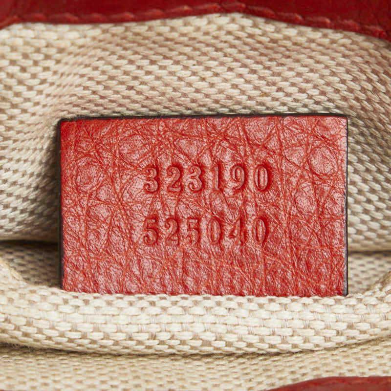 Gucci Soho Interlocking G Tassel Pochette Crossbody Chain Shoulder Bag