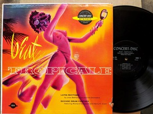 BEAT-TROPICALE-LP-LATIN-RHYTHMS-SAVAGE-DRUM-FANTASY-Jose-Bethancourt-1956