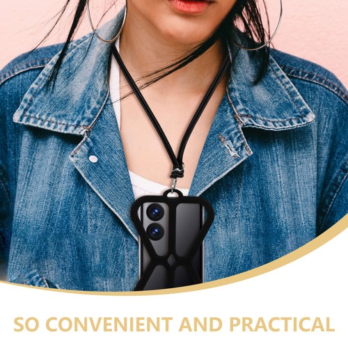 2 Pcs Straps Elastic Neck Lanyard Versatile -drop - Photo 3 sur 12