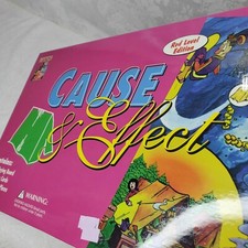 Cause  Effect Red Edition Reading Comprehension Educational Board Game SEALED
